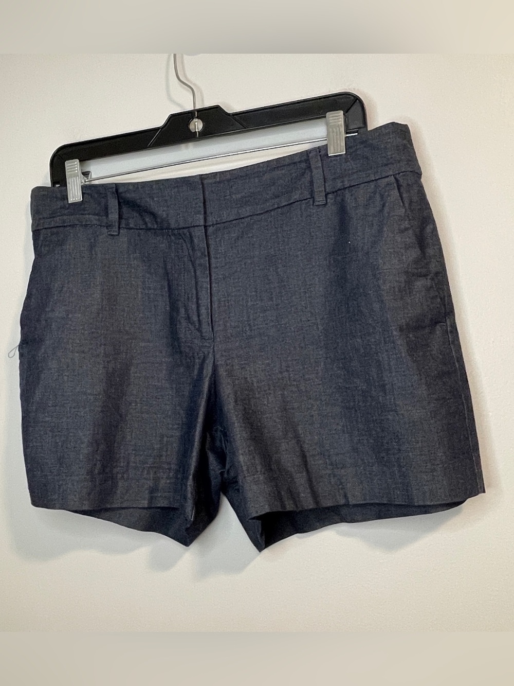 Ann Taylor Dark Blue Tailored Bermuda Shorts